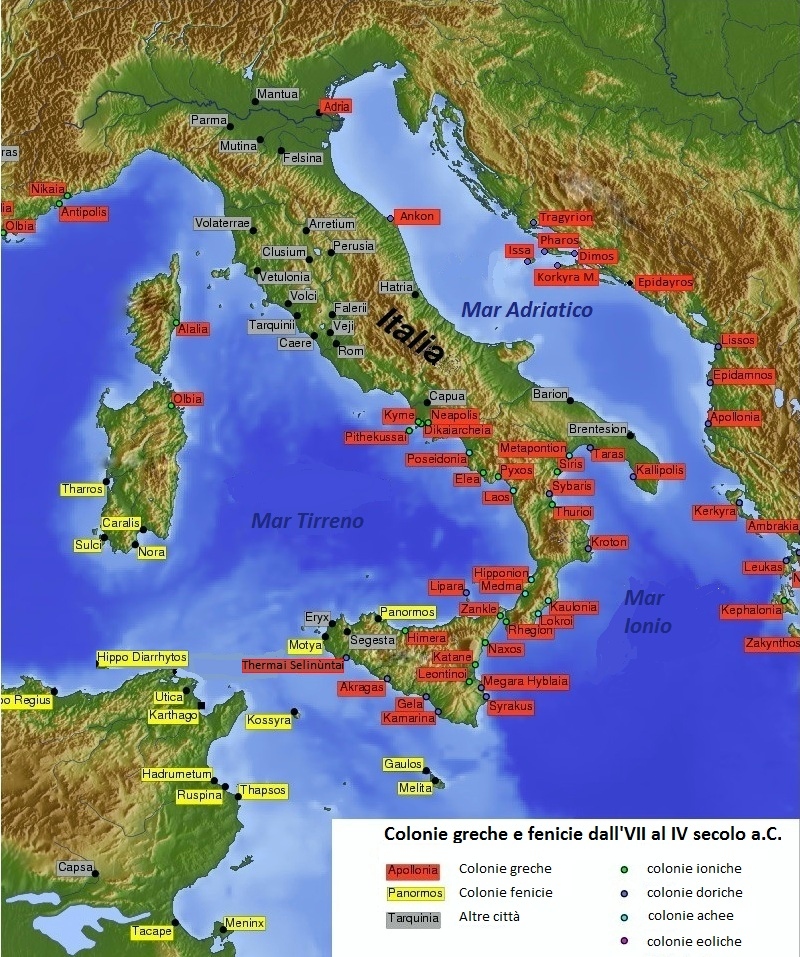 Colonie della Magna Grecia